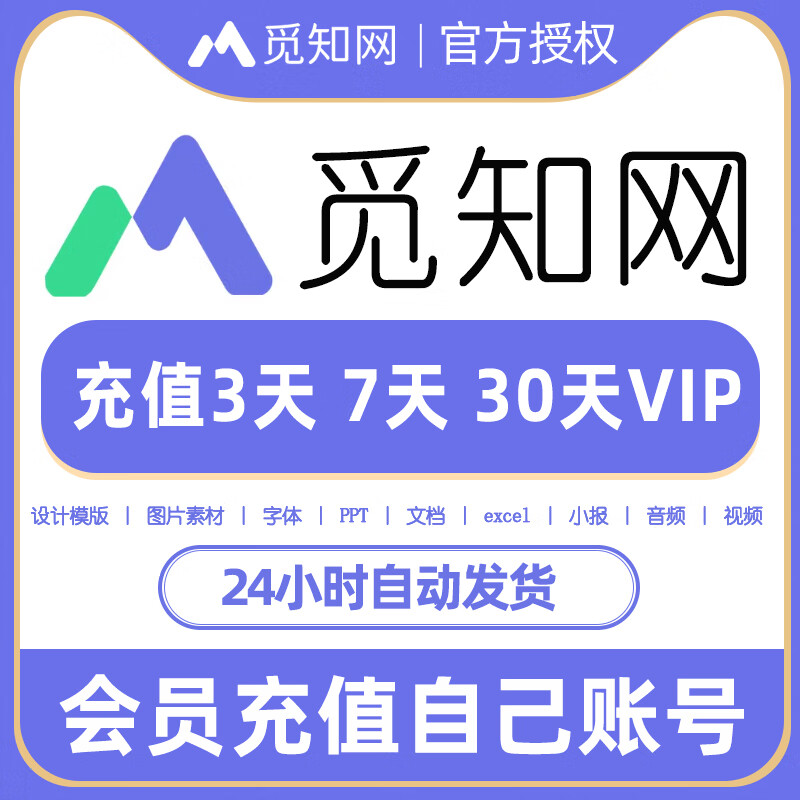 【官方卡密】觅知网海报在线编辑『12个月』限价49.9元